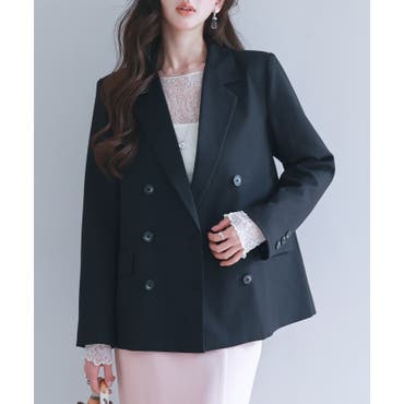 ダブルブレストジャケット[品番：LAVW0005237]｜Leilian（レリアン）の