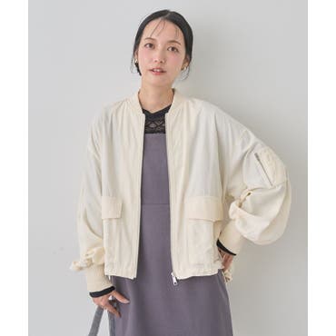 新品⭐︎ラシュッド LASUD⭐︎キルトライナー付ショートブルゾン キルトライナー付ショートブルゾン | ラシュッド(LASUD