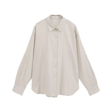 SALE 大きいサイズ 女性 売れ筋商品|||シャツVer3.5 ライトグレー・スキッパー（SP-492） シャツVer3.5 ライトグレー・スキッパー（SP-492）[品番