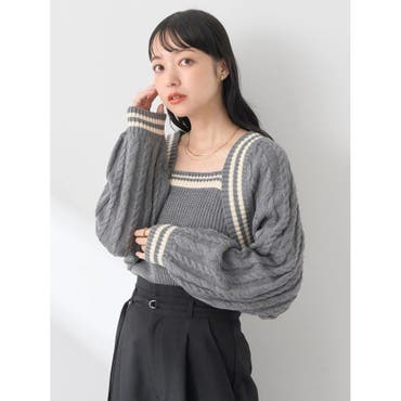 Cloth&Cross ハグオーワー コーヒービーンズpt ボウタイブラウス Cloth&Cross ハグオーワー コーヒービーンズpt ボウタイブラウス