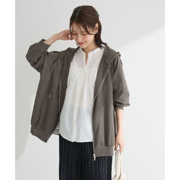 セットアップ着用可】コルセットデザイン ZIP UP パーカー[品番