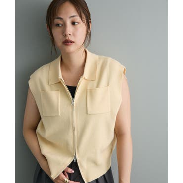 スリーブレスジャケット[品番：BCYW0030920]｜BACKYARD FAMILY（バック