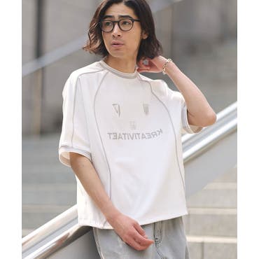 2点セット半袖トレーナー+ショートパンツ Y2K セットアップ[品番