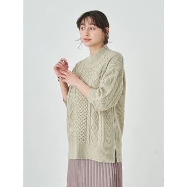 アランニットプルオーバー 品番 Emew Earth Music Ecology アース ミュージックアンドエコロジー のレディースファッション通販 Shoplist ショップリスト