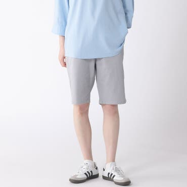 グレー ハーフパンツ ポリエステル製 ハーフパンツ メンズ ショートパンツ[品番：QA000002582]｜Maqua-store