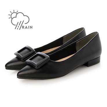 ゴールドバックルポインテッドパンプス[品番：EVOW0001120]｜EVOL