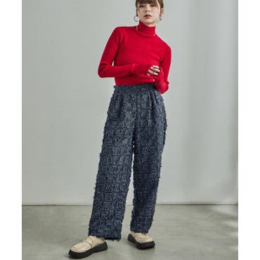 シルバーラメワイドパンツ[品番：TAXW0009821]｜TAXI （タクシー