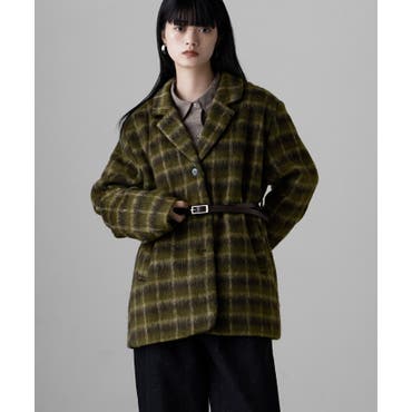 WC】【セットアップ対応商品】ギンガムチェックジャケット[品番