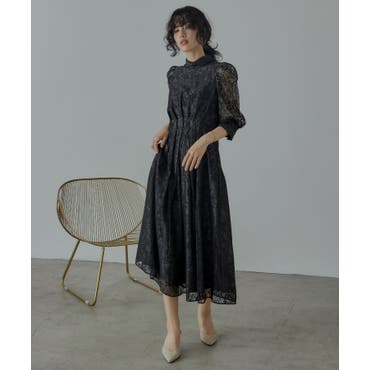 LANVIN en Bleu（ランバンオンブルー）の「レースパフスリーブ