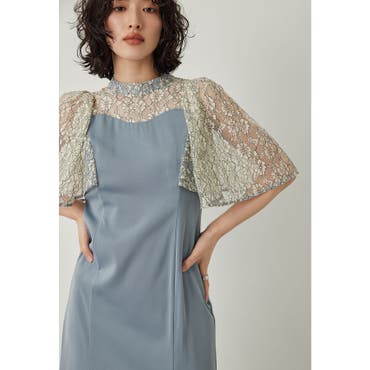 ベルスリーブ チャイナ風 ロング[品番：BECW0001934]｜kana