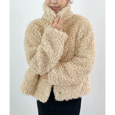 フェイクファーコート[品番：LAVW0018865]｜LANVIN en Bleu（ランバン