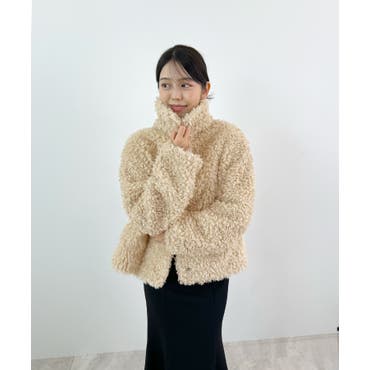 LANVIN ランバン フード付きポンチョ ファー ベージュ LANVIN ランバン フード付きポンチョ ファー ベージュ