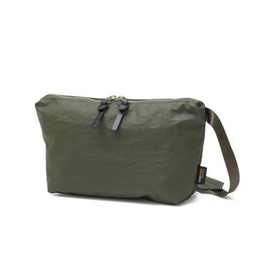 2wayキャンバス×フェイクレザー切替クラッチバッグ[品番