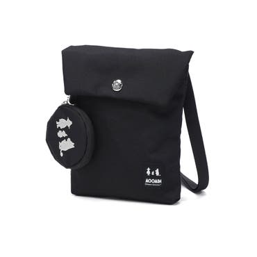 ESSENTIALS スマホショルダーバッグ ブラック ESSENTIALS スマホショルダーバッグ ブラック