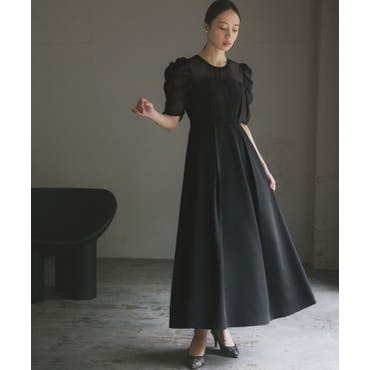 ステージドレス ミモレ丈 pkdress2[品番：BCYW0017602]｜BACKYARD