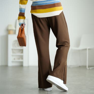 Discoat】バックサテンベーカーカーブパンツ[品番：PALW0003880