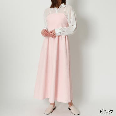 ワンピース ハイネック シフォン[品番：DY000026440]｜Dazzy