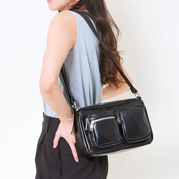 LIZDAYS お財布機能付きショルダーバッグ[品番：BCYW0021921