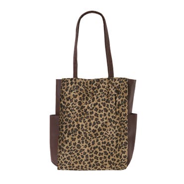 HOOK】for girls レオパード柄餃子型トートバッグ[品番：XT000011192