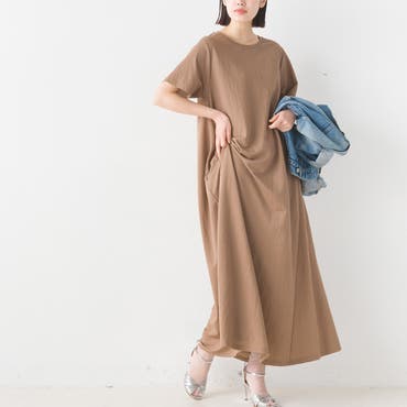 パフスリーブフレアワンピース[品番：LAVW0007963]｜LANVIN en