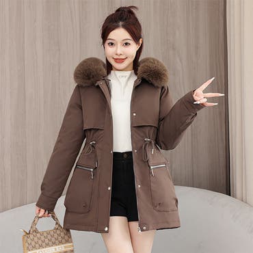 レディース モッズコート ラクーンファー[品番：SNKC0001233]｜sankyo