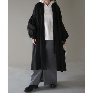 ルエレ Louere Louere 中綿ノーカラーバルーンコート
