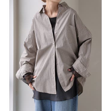 FINE】【Jeunne Garcon】綿ストライプスキッパーチュニック[品番