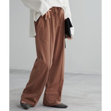 DISCOATバックサテンベーカーカーブパンツL Discoat】バックサテンベーカーカーブパンツ[品番：PALW0003880