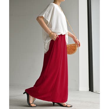 シフォン楊柳／ロングスカート[品番：INGW0002993]｜INGNI （イング