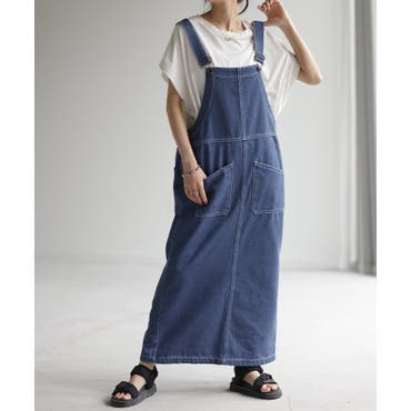 Kastane】デニムフレアサロペット[品番：PALW0000499]｜PAL GROUP  