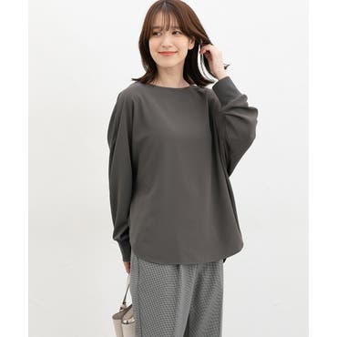 レース使い7分袖チュニックブラウス[品番：LAVW0001250]｜Leilian 