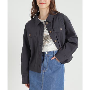 moussy F/LEATHER COLLAR DENIM ジャケット F／LEATHER COLLAR DENIM ジャケット[品番：BJLW0021193