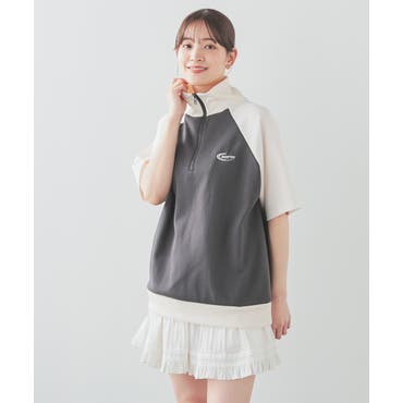 リボンタイストレッチポロシャツ[品番：STJW0013233]｜Samantha