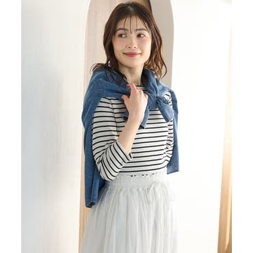 Figments】ボーダーロンT[品番：WG010078210]｜WEGO【WOMEN