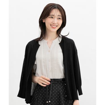 モンクレール カーディガン ボレロ ブラック レディース MONCLER 9B00031 M4066 999 mo-9b00031m4066999_3.jpg
