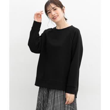 GYDA Symmetry GYDA ニットドッキング スウェットトップス