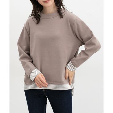 Chico】ハイネック肩あきボリューム袖ニット[品番：PALW0001263]｜PAL