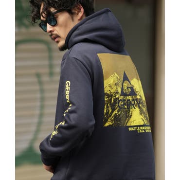クマぬいぐるみ付 ルーズパーカー NEW GENTLEMAN[品番