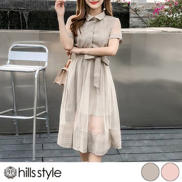 ワンピース レディース フレアスカート シースルー 透け感 夏 おしゃれ 品番 Il Hills Style ヒルズスタイル のレディースファッション通販 Shoplist ショップリスト