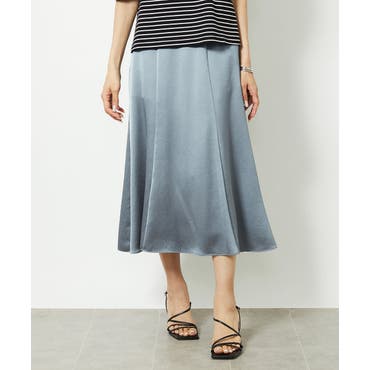 ミモレ丈フレアスカート ひざ下 スカート[品番：LCLW0001443]｜レース