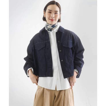 コンビネーションデニムジャケット[品番：LAVW0004301]｜LANVIN en