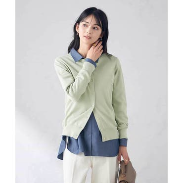 ランバンオンブルー　バックオープンフーディ バックオープンフーディー|LANVIN en Bleu | LANVIN en Bleu