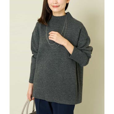 FILA】ダイヤ柄ニットチュニック2色組[品番：BCYW0036432