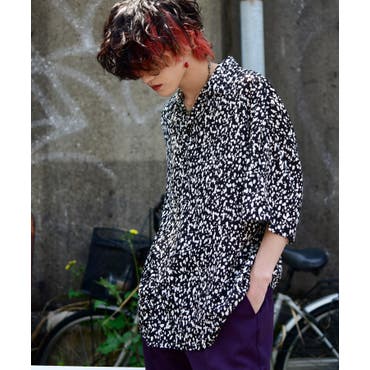 ヒョウ柄シャツ テロテロシャツ メンズ レディース ユニセックス ビッグシャツ 品番 Amvw At Marvelous アットマーベラス のメンズファッション通販 Shoplist ショップリスト