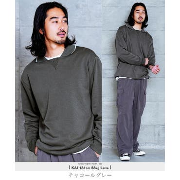 メンズ セットアップ スウェット[品番：KX000000380]｜CLARAH