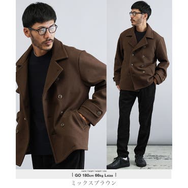 テーラードジャケット メンズ ダブルテーラード[品番：LU000012487