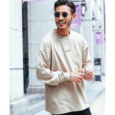 フレイムパターンロンTシャツ[品番：WG010001776]｜WEGO【MEN