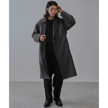 美品 Adoon Plain アドーンプレーン フェイクレザー ロング コート Adoon plain（アドーンプレーン）の「【Adoon plain】フェイク