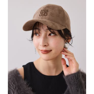 キャスケット レザー調 帽子[品番：AGCW0000865]｜SUNSHINE CLOSET