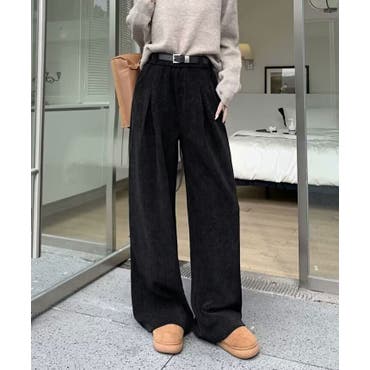 サイドポケットカーゴパンツ 韓国 ストリート メンズライク レディース